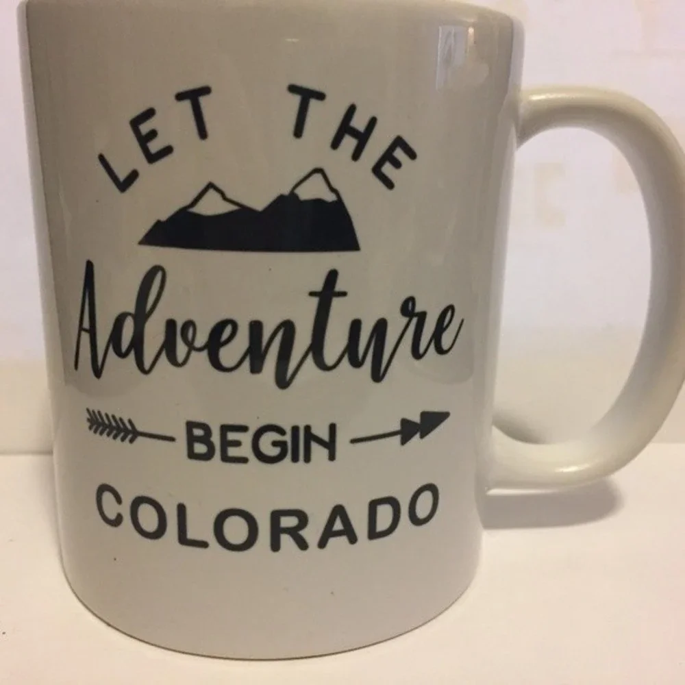Free with any purchase Adventure Coffee Mug